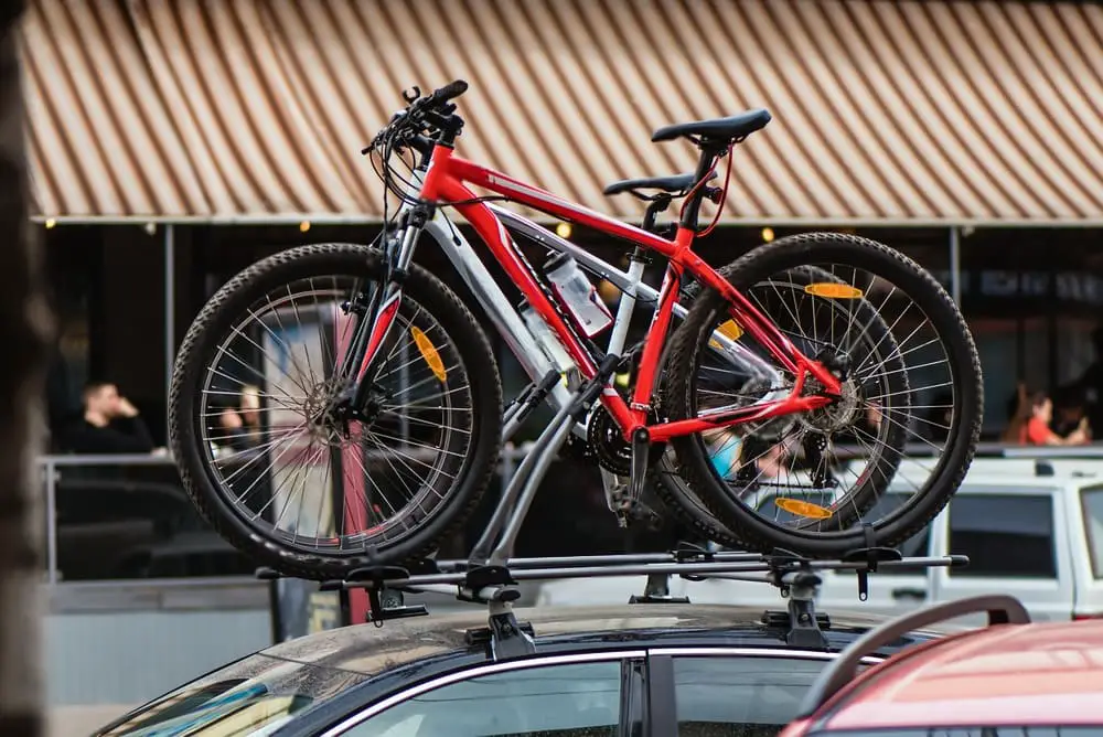 lock trunk bike rack to car